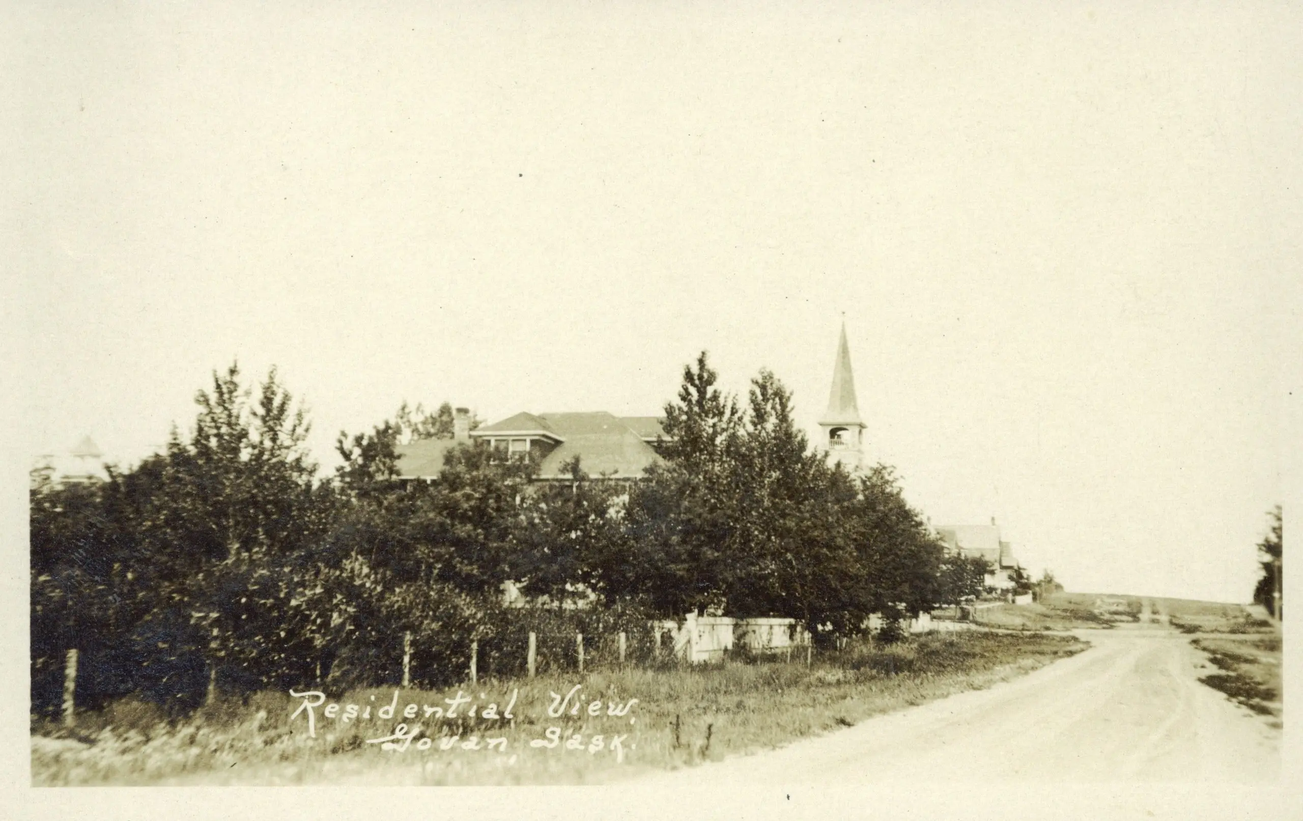 A residential street