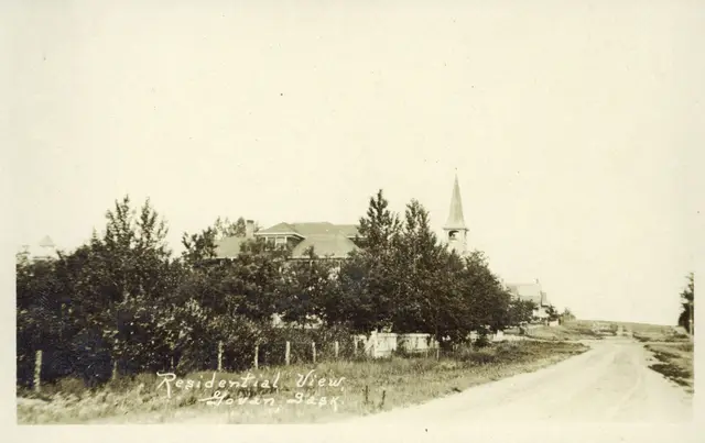A residential street