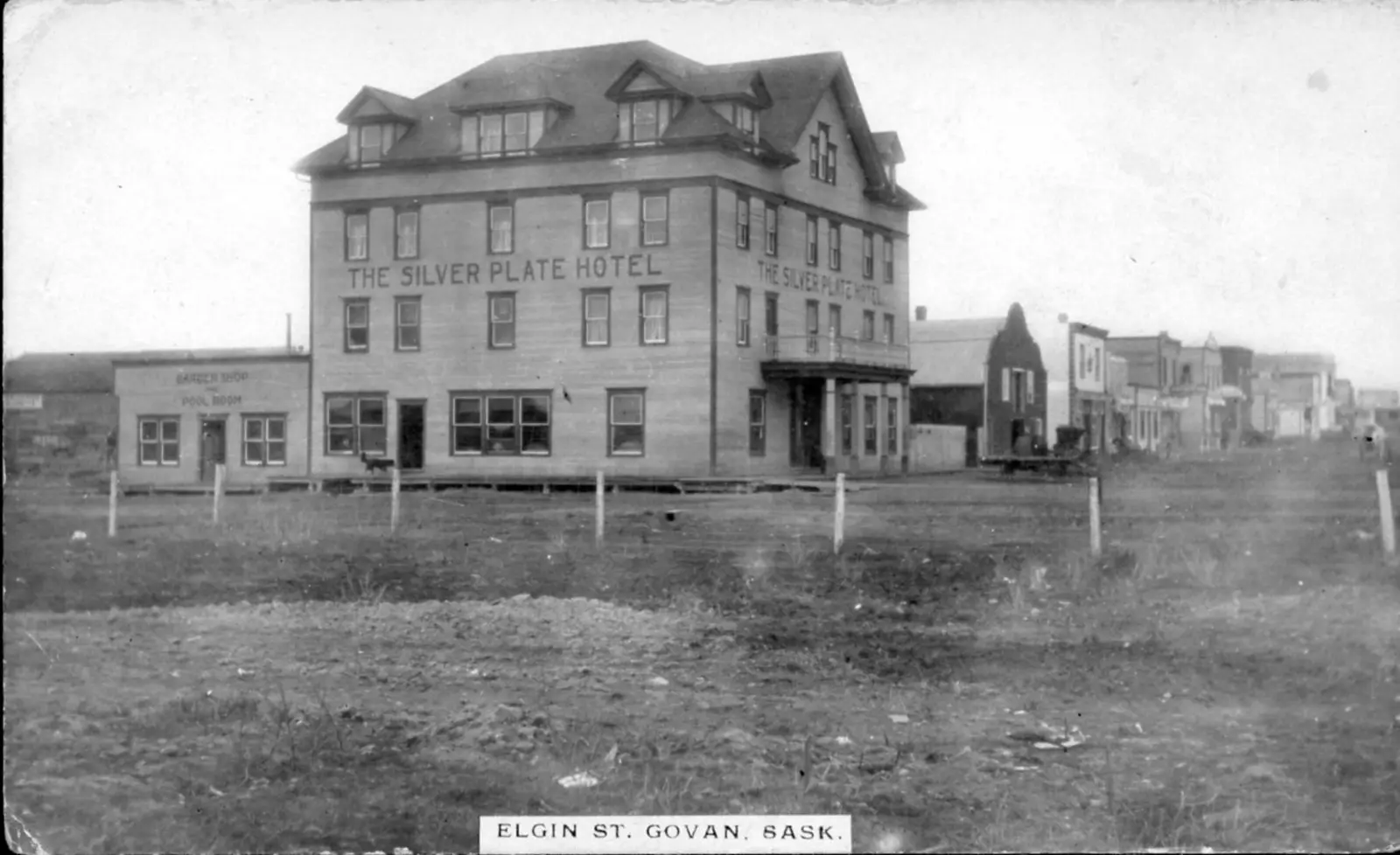 The Silver Plate Hotel on Elgin Street, Govan