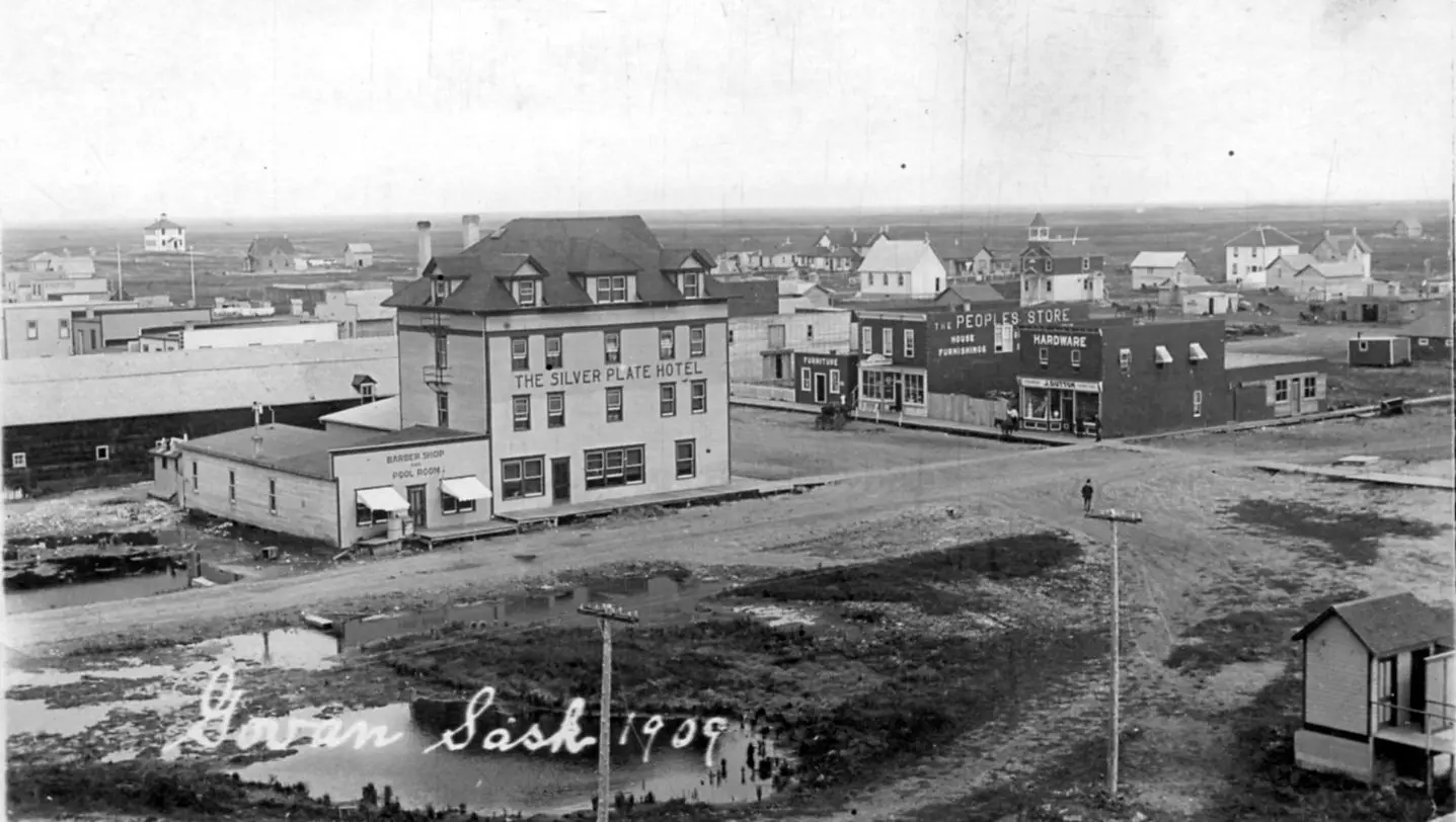 View of Govan, Sask., 1909