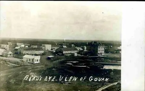 Bird's-eye view of Govan