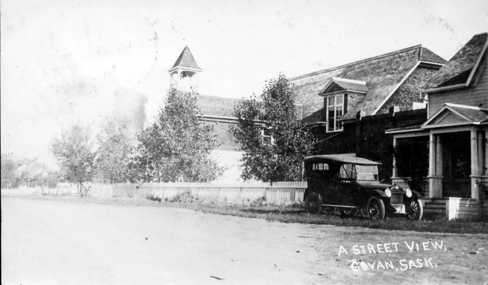 A street view, Govan, Sask.